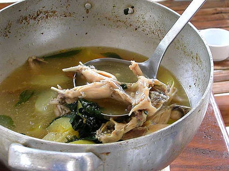 Как приготовить суп из лягушки