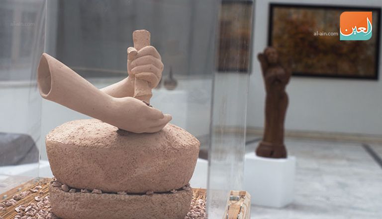 جانب من المعرض العام بقصر الفنون بالأوبرا