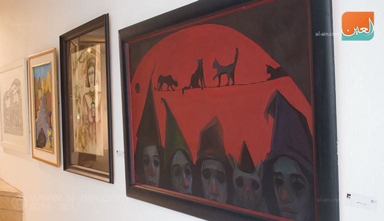 جانب من المعرض العام بقصر الفنون بالأوبرا