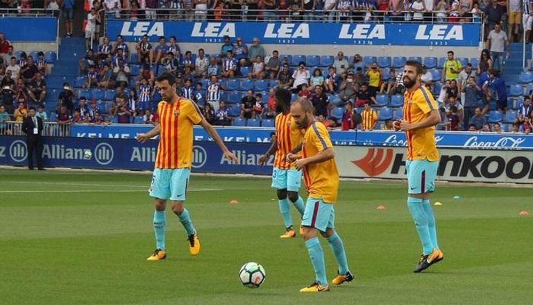 برشلونة لن يتمكن من ارتداء "القميص الكتالوني" أمام لاس بالماس