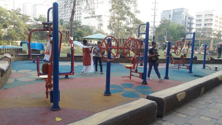 "حديقة الموسيقى" في مومباي