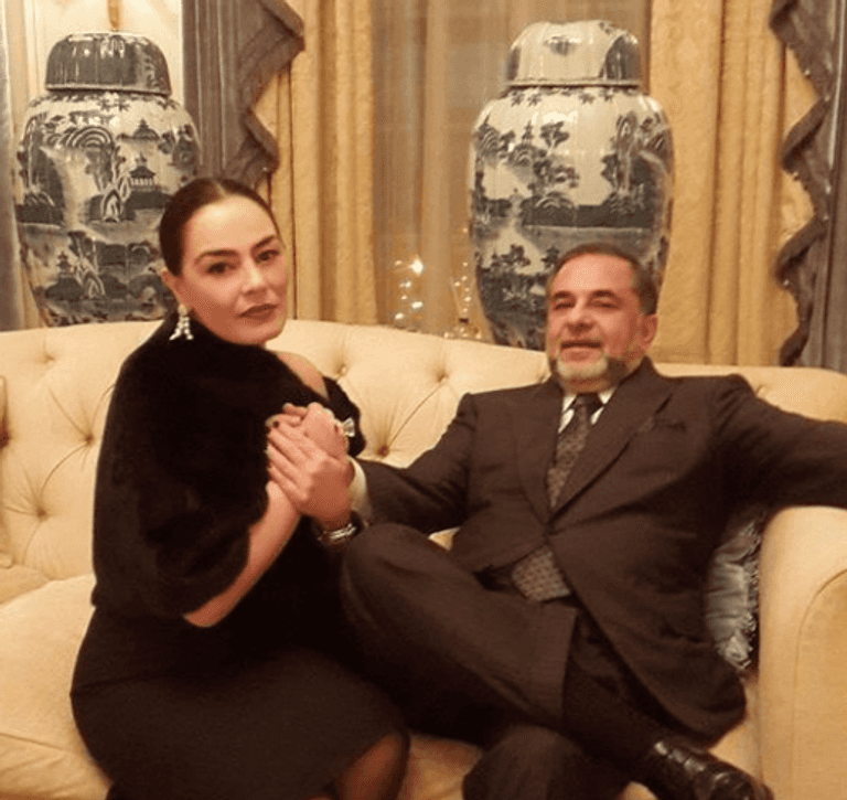 الفنانة شريهان وزوجها الملياردير الأردني علاء الخواجة الفنانة شريهان