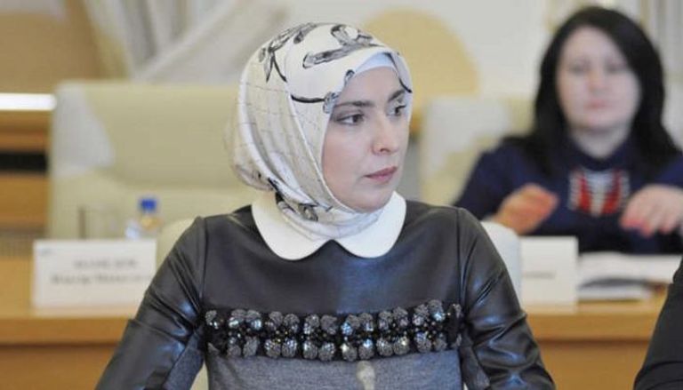 آينة حمزتوفا، زوجة مفتي جمهورية داغستان الروسية