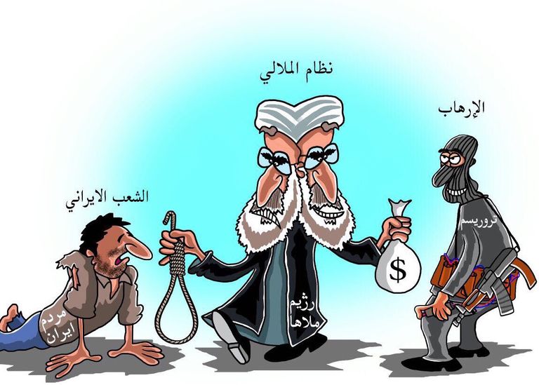 عمامة المرشد الإيراني أثقلها القمع والإرهاب