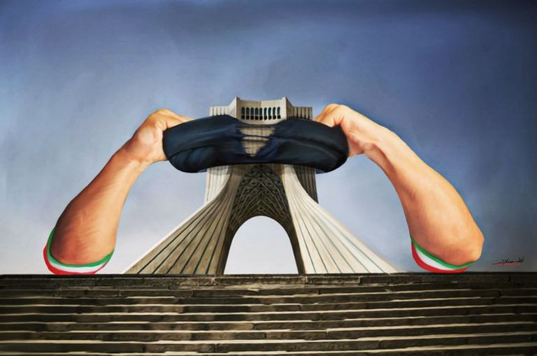 عمامة المرشد الإيراني أثقلها القمع والإرهاب