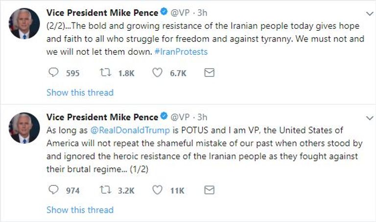 نائب الرئيس الأمريكي مايك بنس (رويترز)