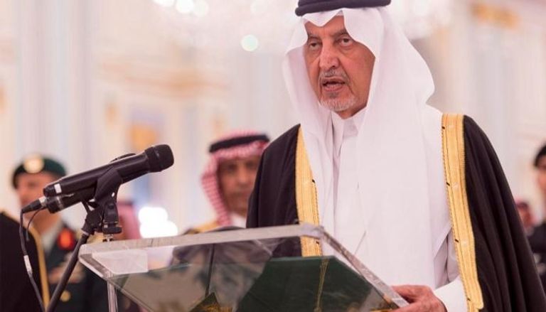 الأمير خالد الفيصل مستشار العاهل السعودي أمير منطقة مكة