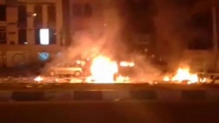 صور من الاحتجاجات جانب من الاعتقالات وفق صور مجلس المقاومة