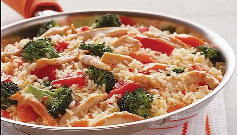 طريقة عمل الأرز بالخضروات
