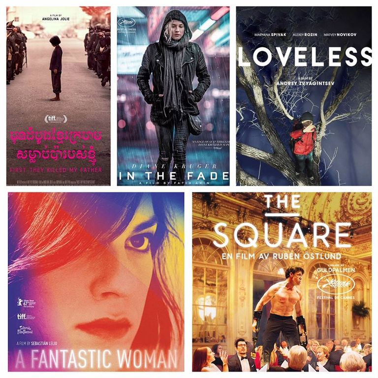 أفلام مرشحة لجائزة أفضل فيلم ناطق بلغة غير إنجليزية في جولدن جلوب 75 حفل جوائز جولدن جلوب 75