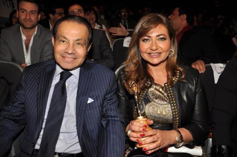 ليلى علوي مع زوجها السابق منصور الجمال الفنانة المصرية ليلى علوي