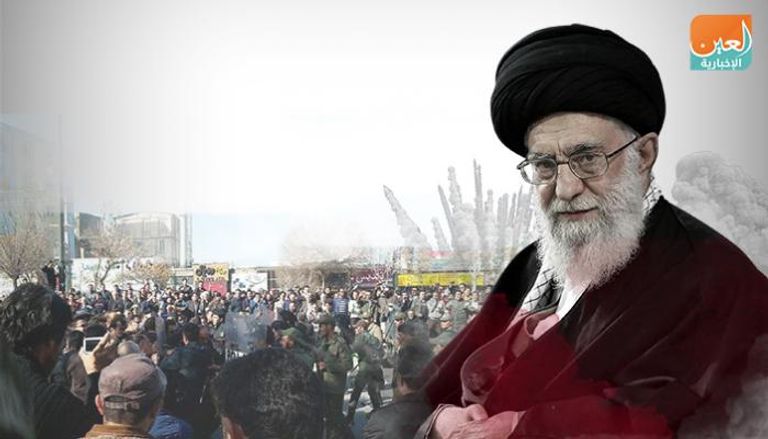 مظاهرات ضد فساد الملالي في إيران