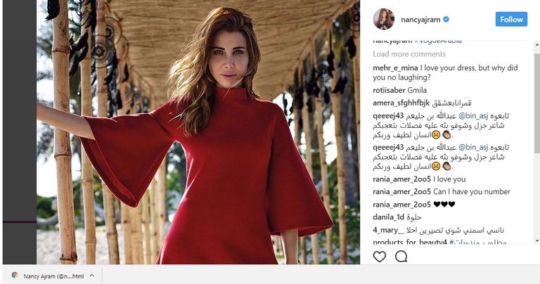 صورة نانسي عجرم دفعت معجبيها للتعليق نانسي عجرم