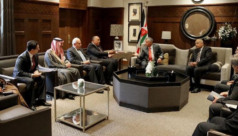 العاهل الأردني يستقبل وفد "الوزاري العربي" المعني بمتابعة وضع القدس