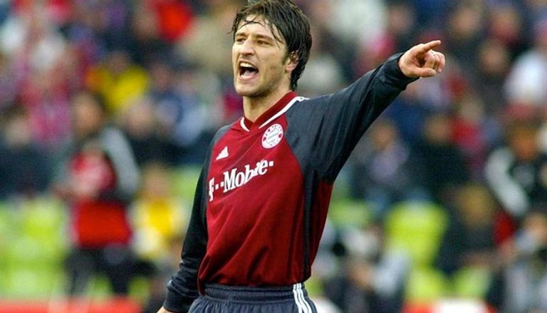 نيكو كوفاتش مدرب فرانكفورت وقت لعبه لبايرن نيكو كوفاتش مدرب فرانكفورت