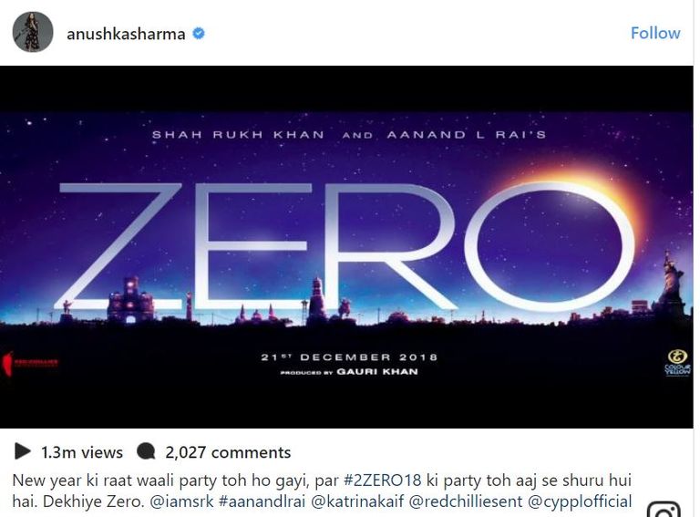 ممثلة بوليوود أنوشكا شارما