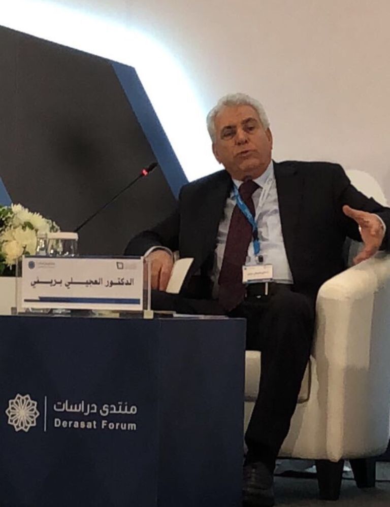 جانب من ندوة "قطر عراب الفوضى والأزمات في الشرق الأوسط"