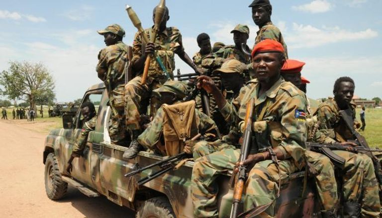 جنود من قوات الجيش الشعبي لتحرير السودان - أرشيفية