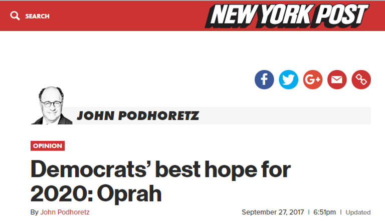 الإعلامية الأمريكية أوبرا وينفري