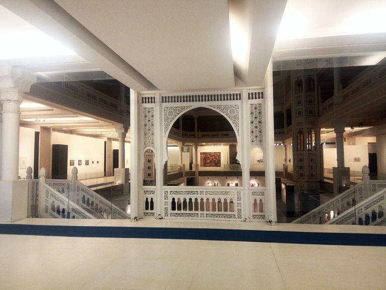 المتحف الجزائري للفن المعاصر من الداخل