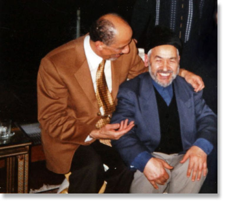 يوسف ندا ورشيد الغنوشي يوسف ندا سفير ظل الإخوان