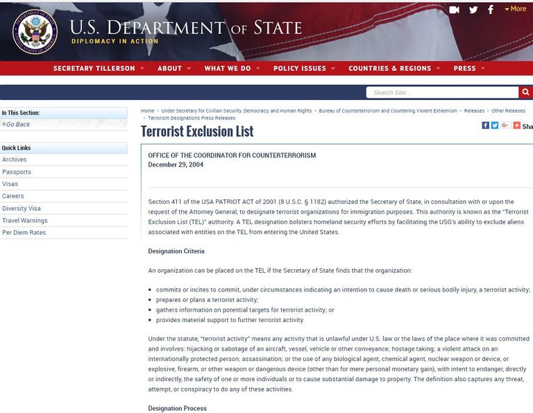 قائمة تمويل الإرهاب من الموقع الرسمي لوزارة الخزانة الأمريكية يوسف ندا سفير ظل الإخوان