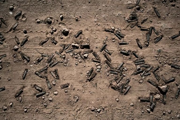 آثار الدمار بمدينة "سرت" الليبية