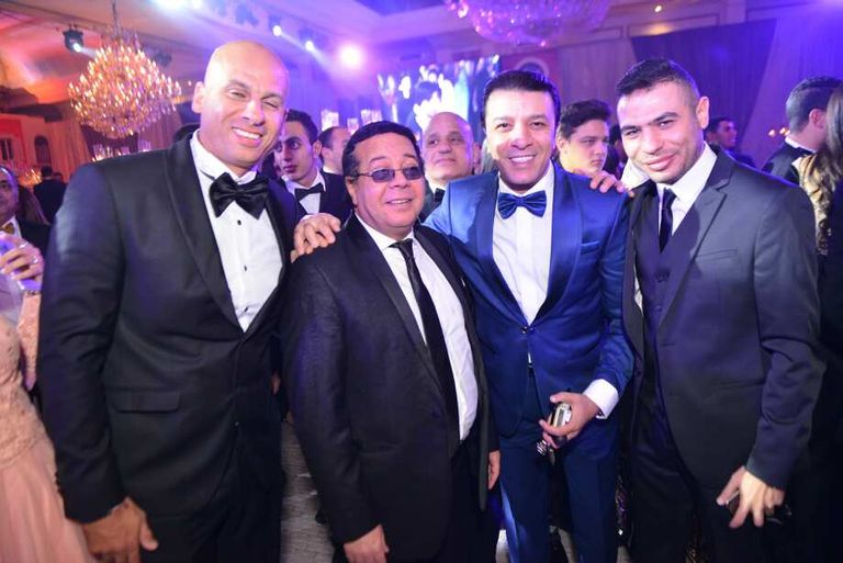 الملحن مصطفى كامل والفنان أحمد آدم