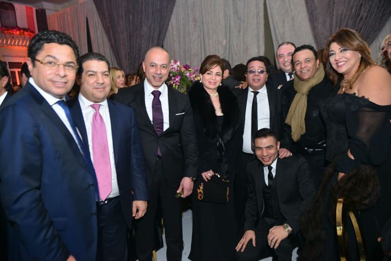 هالة صدقي ومحمد فؤاد وأحمد آدم وإلهام شاهين