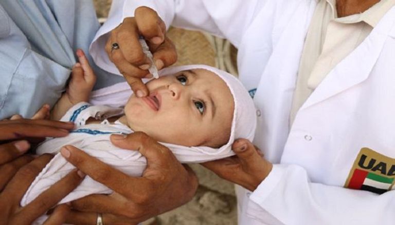 حملة الإمارات للتطعيم ضد شلل الأطفال في باكستان