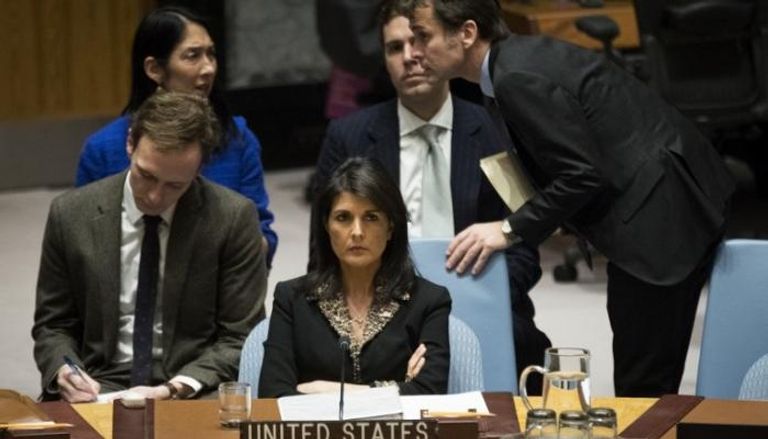 نيكي هيلي وجه أمريكا الصارم بالأمم المتحدة لغة هيلي في الأمم المتحدة بعيدة عن الدبلوماسية المعتادة