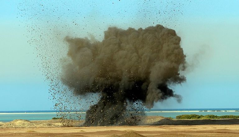 أطفال من ضحايا ألغام الحوثي في اليمن 