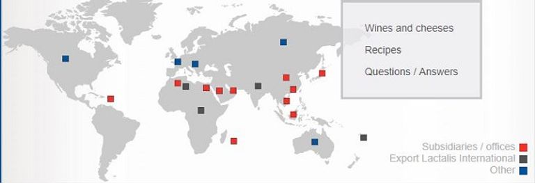 منتجات لاكتاليس – صورة من الموقع الرسمي للشركة