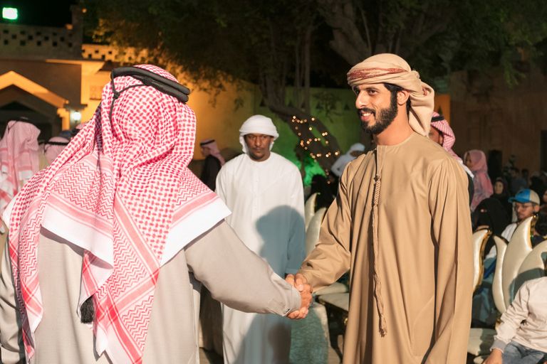 عروض تراثية في متحف قصر العين 