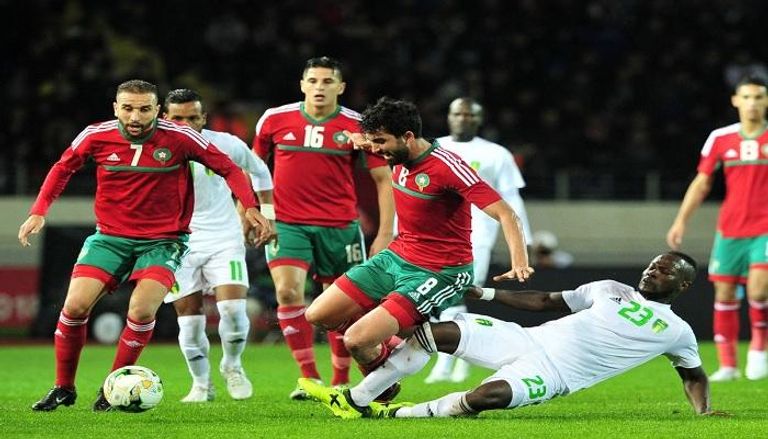 منتخب المغرب - موريتانيا 