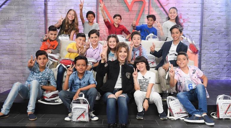 نانسي عجرم قبل دقائق من حلقة المواجهة نانسي عجرم زارت دبي مول قبل حلقة المواجهة