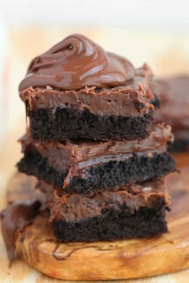 طريقة عمل كيك البراونيز