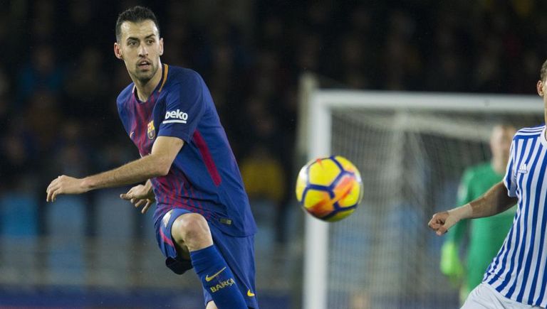 سيرجيو بوسكيتس لاعب برشلونة نيمار نجم باريس سان جيرمان