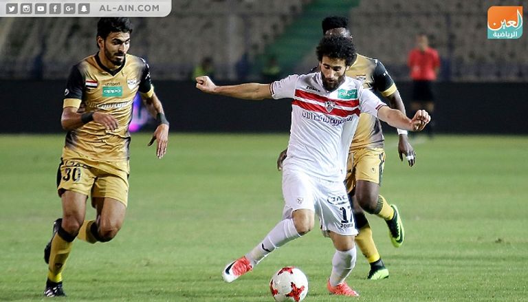مباراة الزمالك والإنتاج الحربي