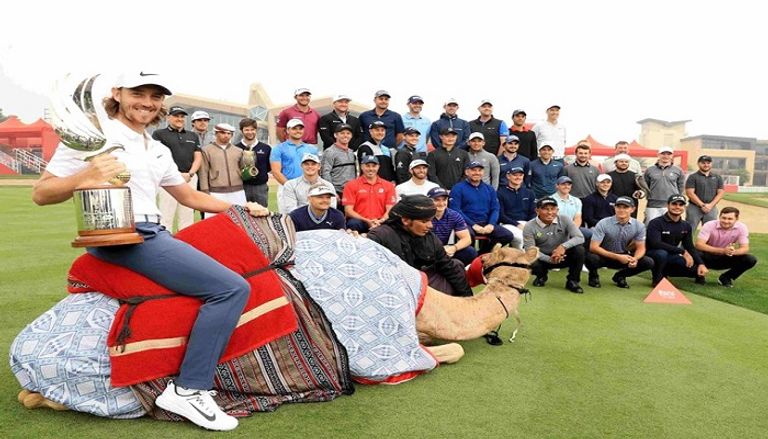 العواني يجتمع مع نخبة لاعبي الجولف قبيل انطلاق بطولة أبوظبي