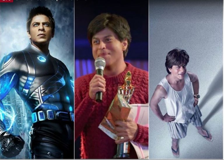 شاروخان بـ 3 وجوه شاروخان في فيلمه الجديد "زيرو"