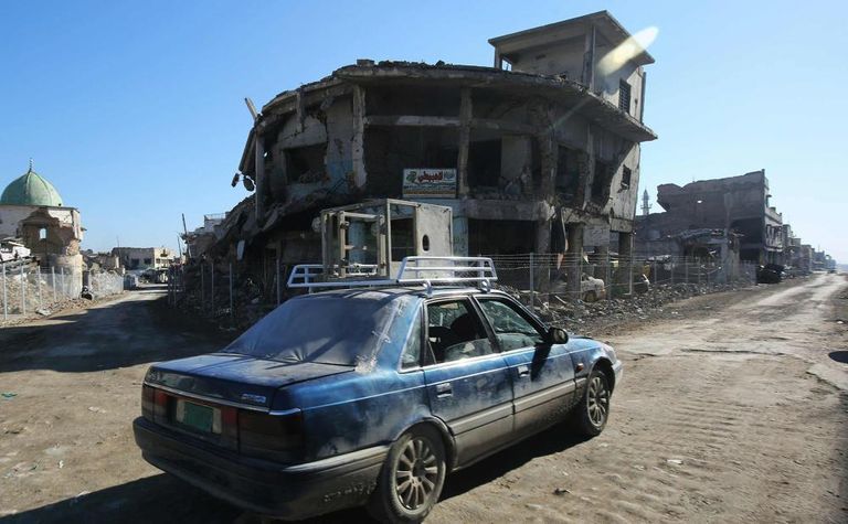 مدينة الموصل بعد تحريرها من قبضة تنظيم داعش الإرهابي