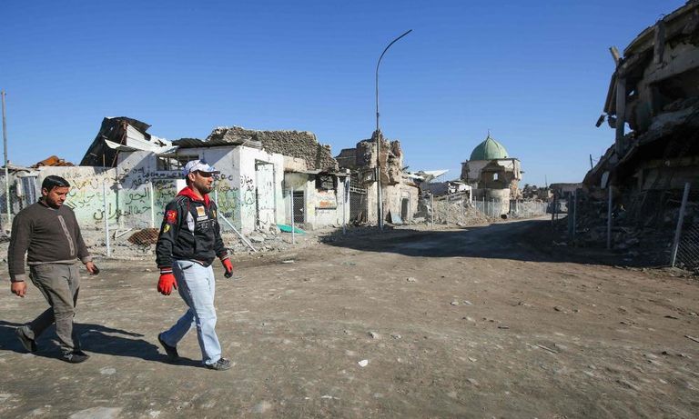 مدينة الموصل بعد تحريرها من قبضة تنظيم داعش الإرهابي