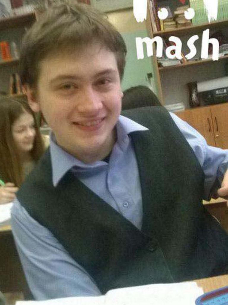 الطالب الكسندر بوسليدز المتهم بارتكاب الحادث حاول المهاجمان الانتحار لكنهما فشلا