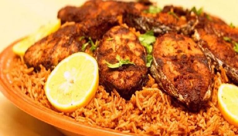 أرز صيادية بالخضار صيادية السمك أشهر أطباق المأكولات البحرية