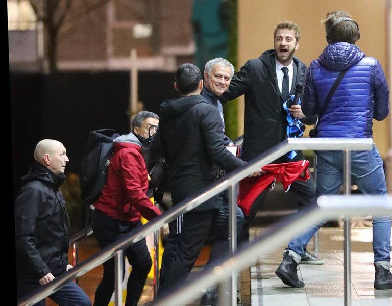 "مقلب" إيطالي لمورينيو جوزيه مورينيو - مدرب مانشستر يونايتد