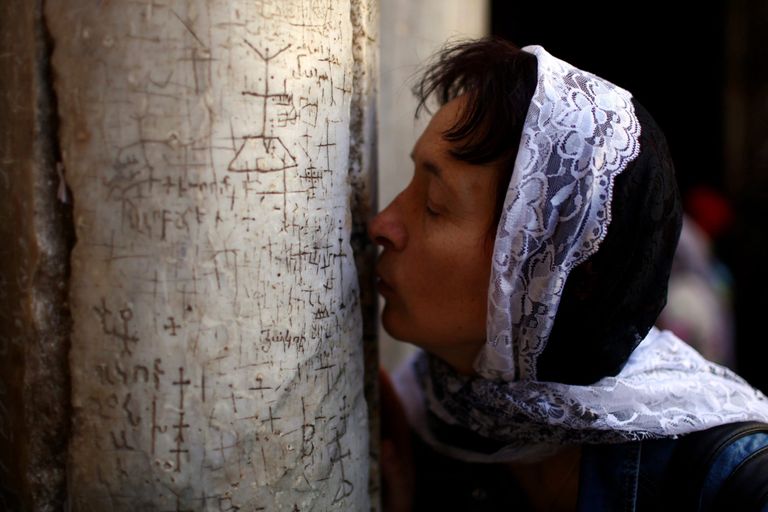 مصلى قبة الصخرة بمدينة القدس