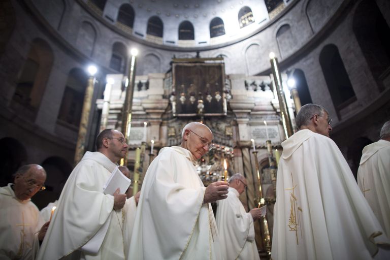 مصلى قبة الصخرة بمدينة القدس