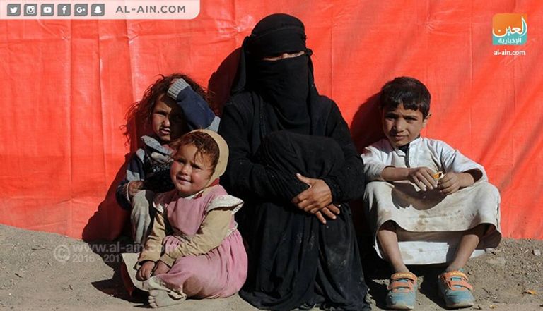 النازحون في المخيم