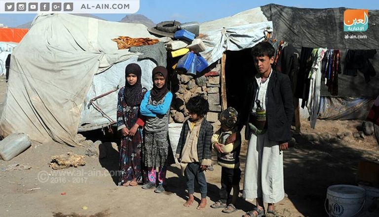 النازحون في المخيم